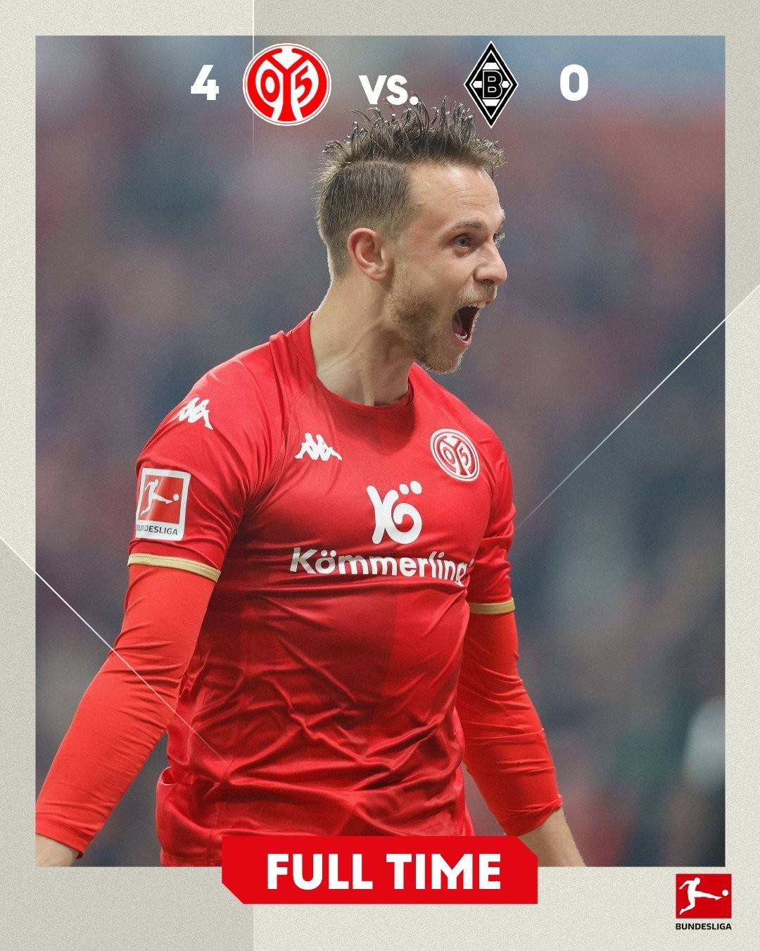 关于美因茨遭遇逆转失去积分领先地位的信息 关于美因茨遭遇逆转失去积分领先地位的信息